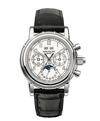 Review Patek Philippe Grand Complications Perpetual Calendar Split Seconds Chronograph 5004 Replica Watch 5004G-013